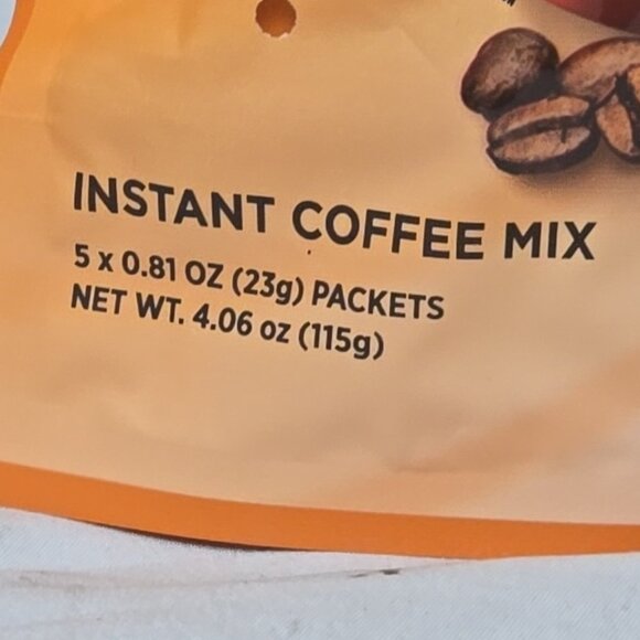 3 PACK Nescafé 3-1 Carmel Latte Instant Coffee Mix 4.06 Oz 15 packets total - Picture 3 of 6